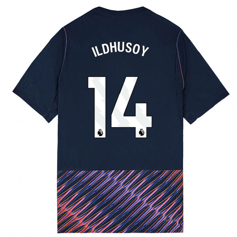 Danxen Män Celin Bizet Ildhusøy #14 Kungligblå Vit Bortatröja Matchtröjor 2026/27 Tröjor T-Tröja