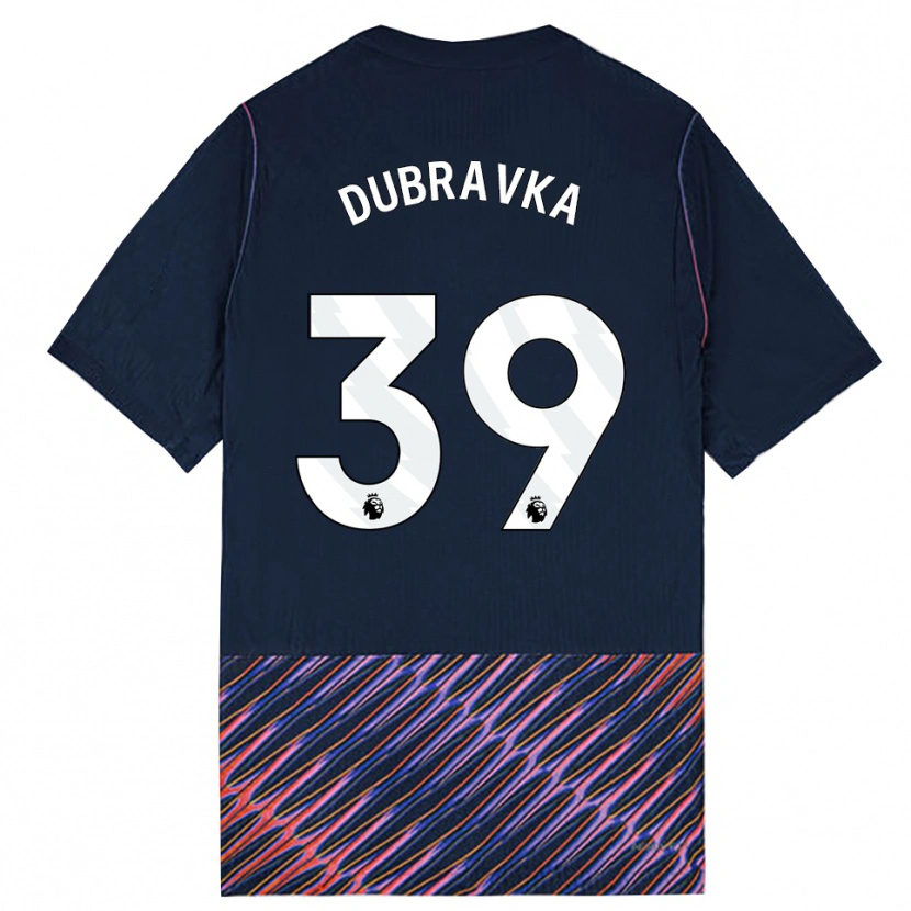 Danxen Män Martin Dúbravka #39 Kungligblå Vit Bortatröja Matchtröjor 2026/27 Tröjor T-Tröja