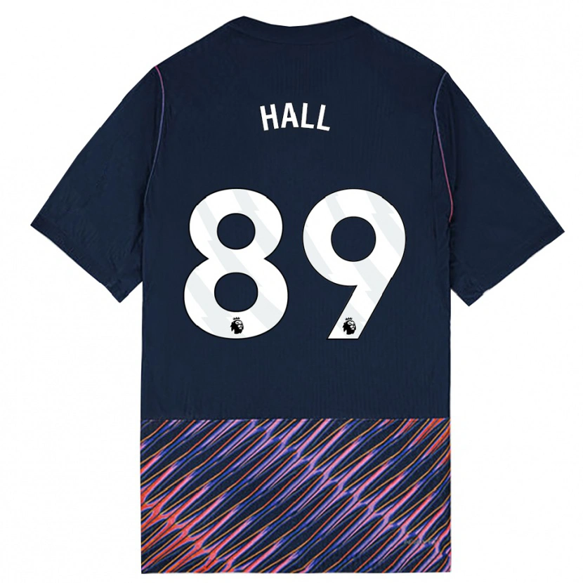 Danxen Män Tye Hall #89 Kungligblå Vit Bortatröja Matchtröjor 2026/27 Tröjor T-Tröja
