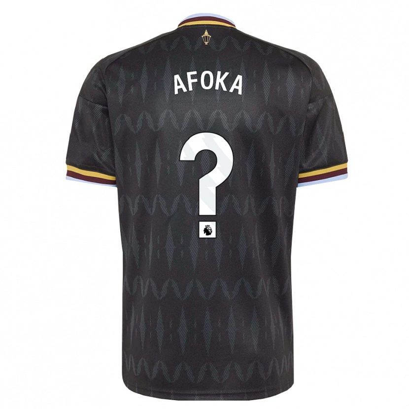 Danxen Män Chisom Afoka #0 Kornblå Svart Gul Bortatröja Matchtröjor 2026/27 Tröjor T-Tröja