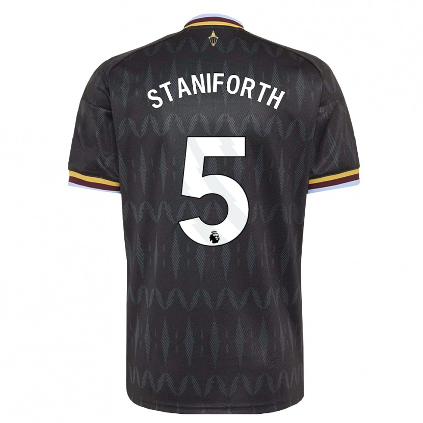 Danxen Män Lucy Staniforth #5 Kornblå Svart Gul Bortatröja Matchtröjor 2026/27 Tröjor T-Tröja