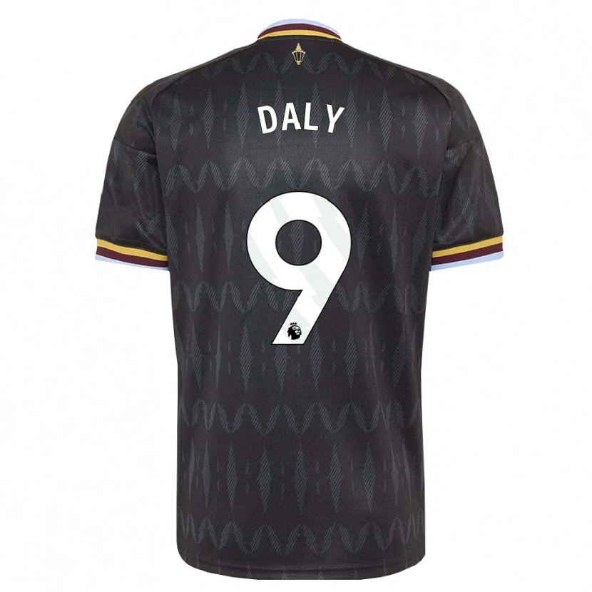 Danxen Män Rachel Daly #9 Kornblå Svart Gul Bortatröja Matchtröjor 2026/27 Tröjor T-Tröja