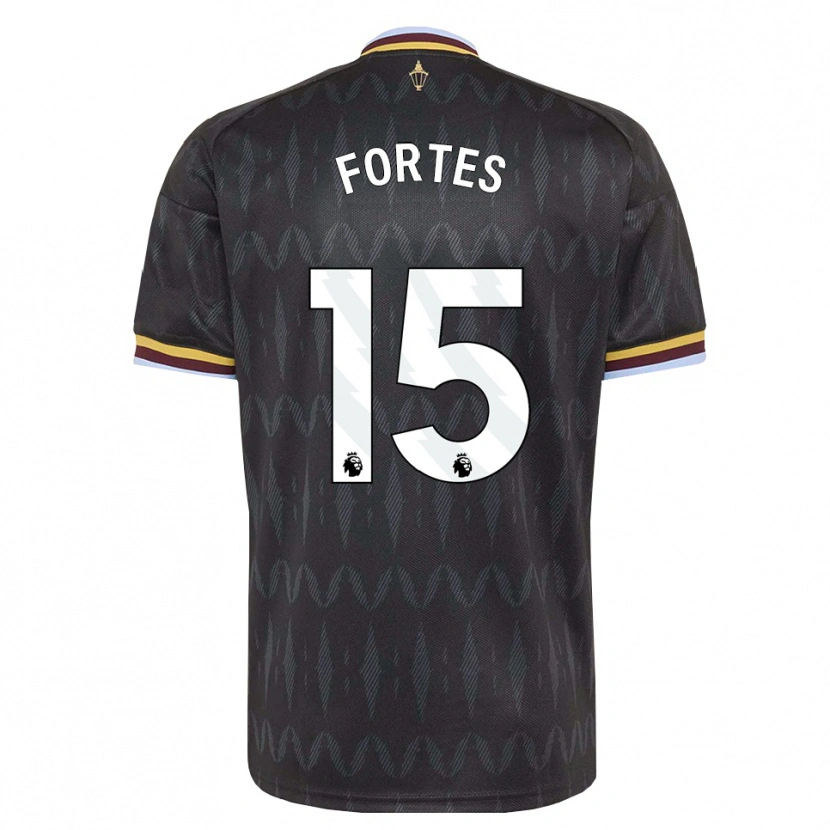 Danxen Män Rodrigo Fortes #15 Kornblå Svart Gul Bortatröja Matchtröjor 2026/27 Tröjor T-Tröja