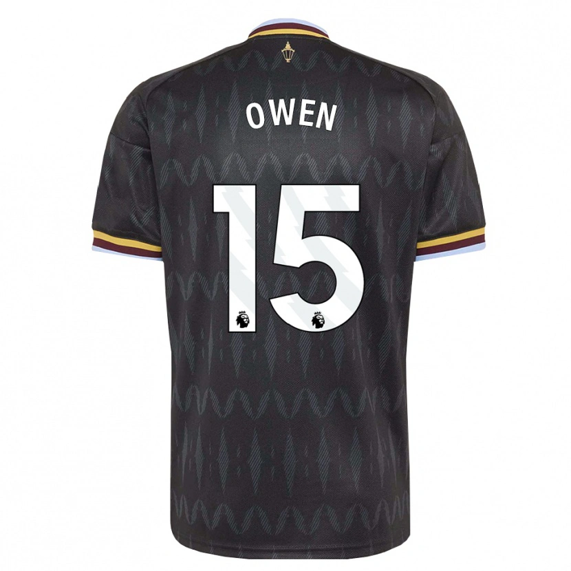 Danxen Män Curtis Owen #15 Kornblå Svart Gul Bortatröja Matchtröjor 2026/27 Tröjor T-Tröja