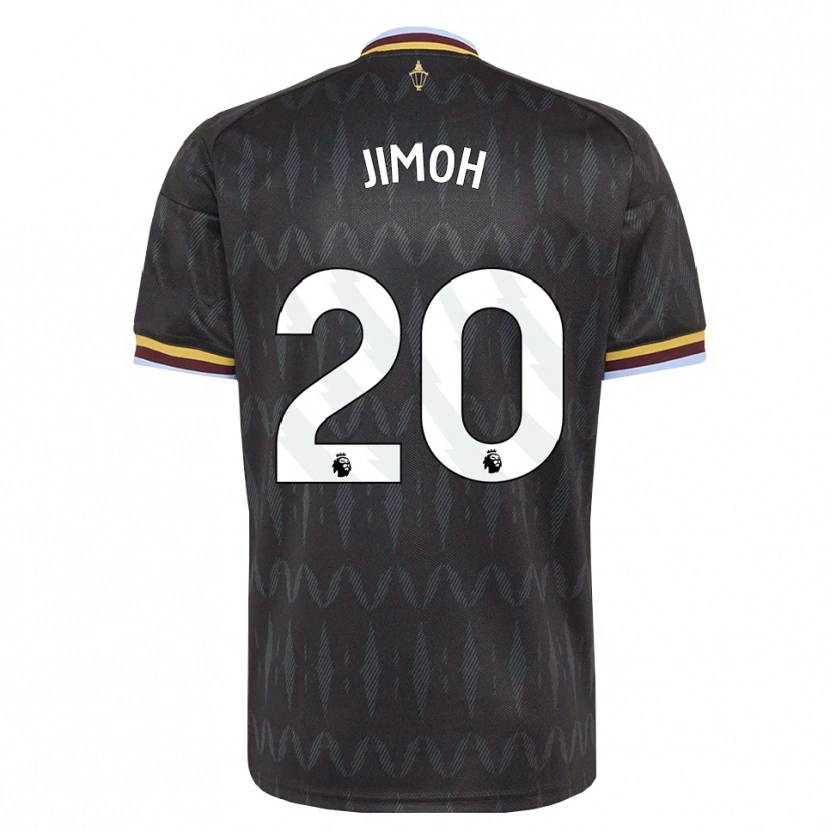Danxen Män Jamaldeen Jimoh-Aloba #20 Kornblå Svart Gul Bortatröja Matchtröjor 2026/27 Tröjor T-Tröja