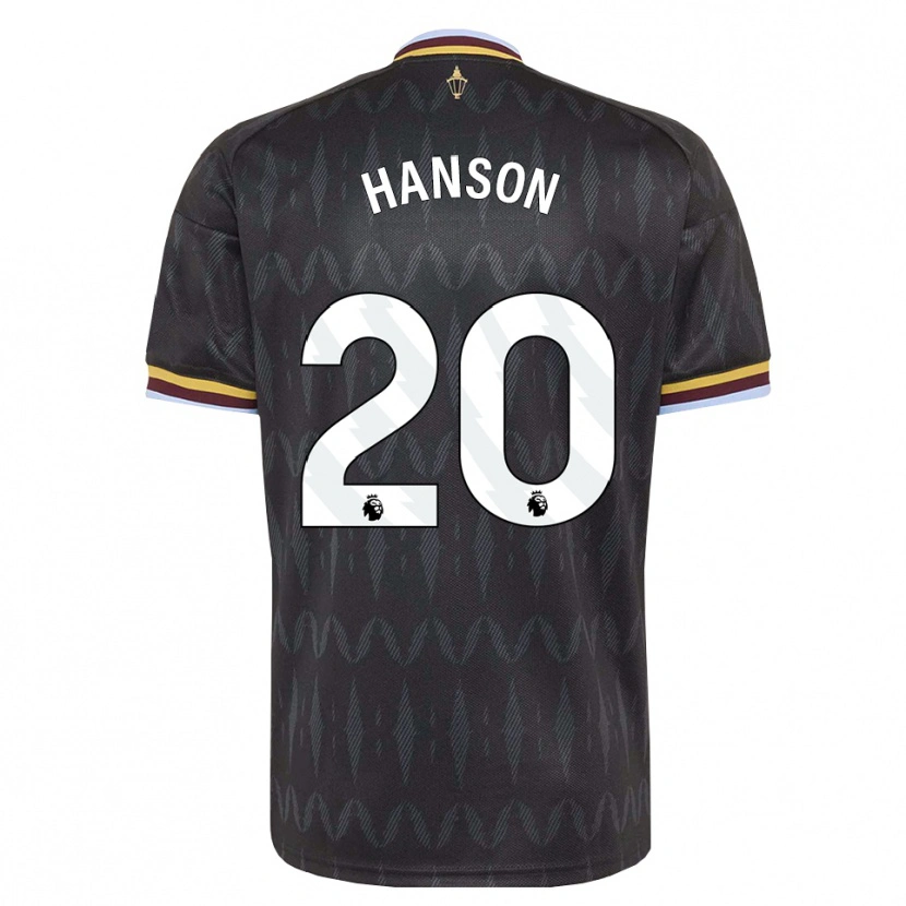 Danxen Män Kirsty Hanson #20 Kornblå Svart Gul Bortatröja Matchtröjor 2026/27 Tröjor T-Tröja