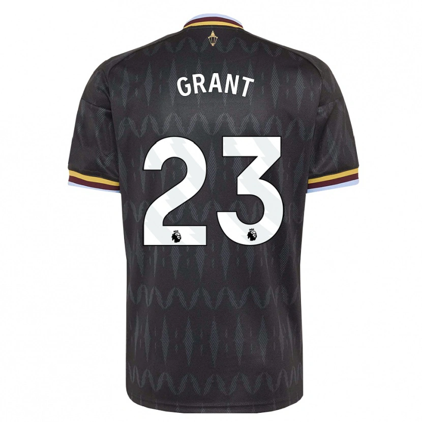 Danxen Män Chasity Grant #23 Kornblå Svart Gul Bortatröja Matchtröjor 2026/27 Tröjor T-Tröja
