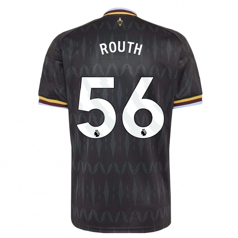 Danxen Män Leon Routh #56 Kornblå Svart Gul Bortatröja Matchtröjor 2026/27 Tröjor T-Tröja