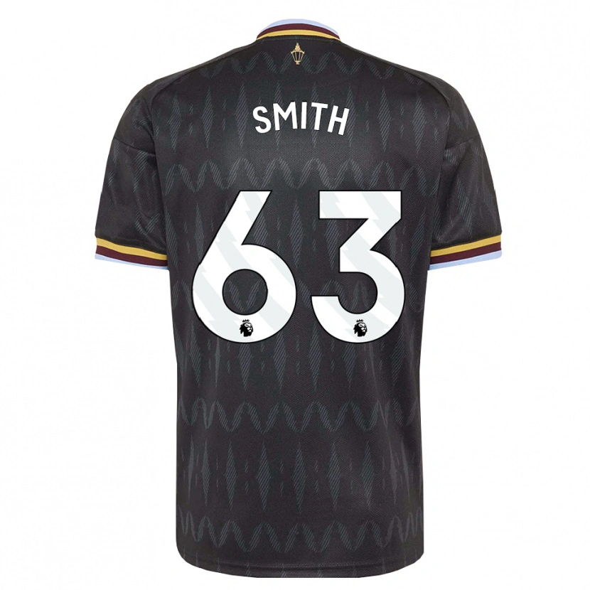 Danxen Män Kerr Smith #63 Kornblå Svart Gul Bortatröja Matchtröjor 2026/27 Tröjor T-Tröja