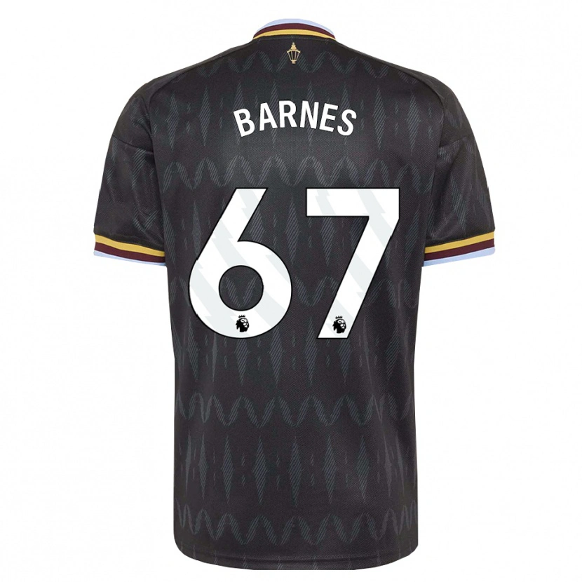 Danxen Män Mikell Barnes #67 Kornblå Svart Gul Bortatröja Matchtröjor 2026/27 Tröjor T-Tröja