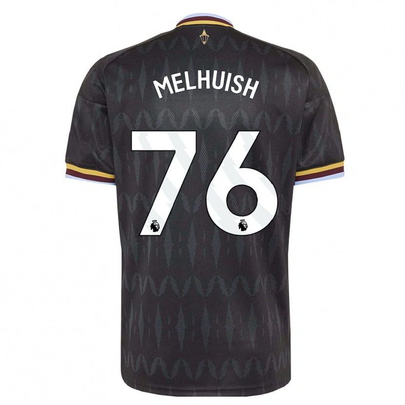 Danxen Män Lennon Melhuish #76 Kornblå Svart Gul Bortatröja Matchtröjor 2026/27 Tröjor T-Tröja