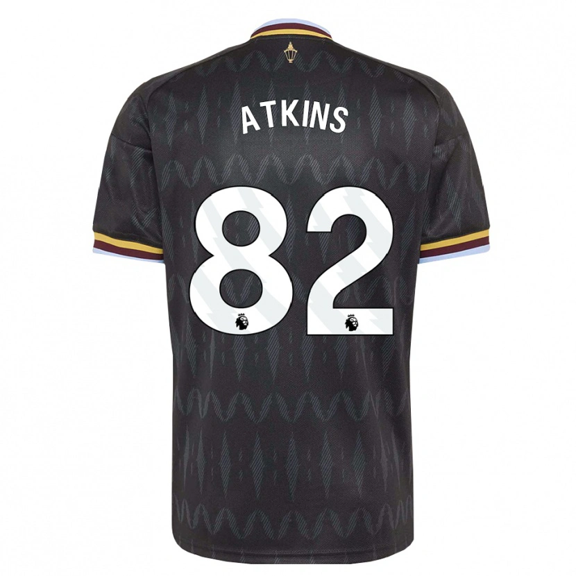 Danxen Män Clay Atkins #82 Kornblå Svart Gul Bortatröja Matchtröjor 2026/27 Tröjor T-Tröja