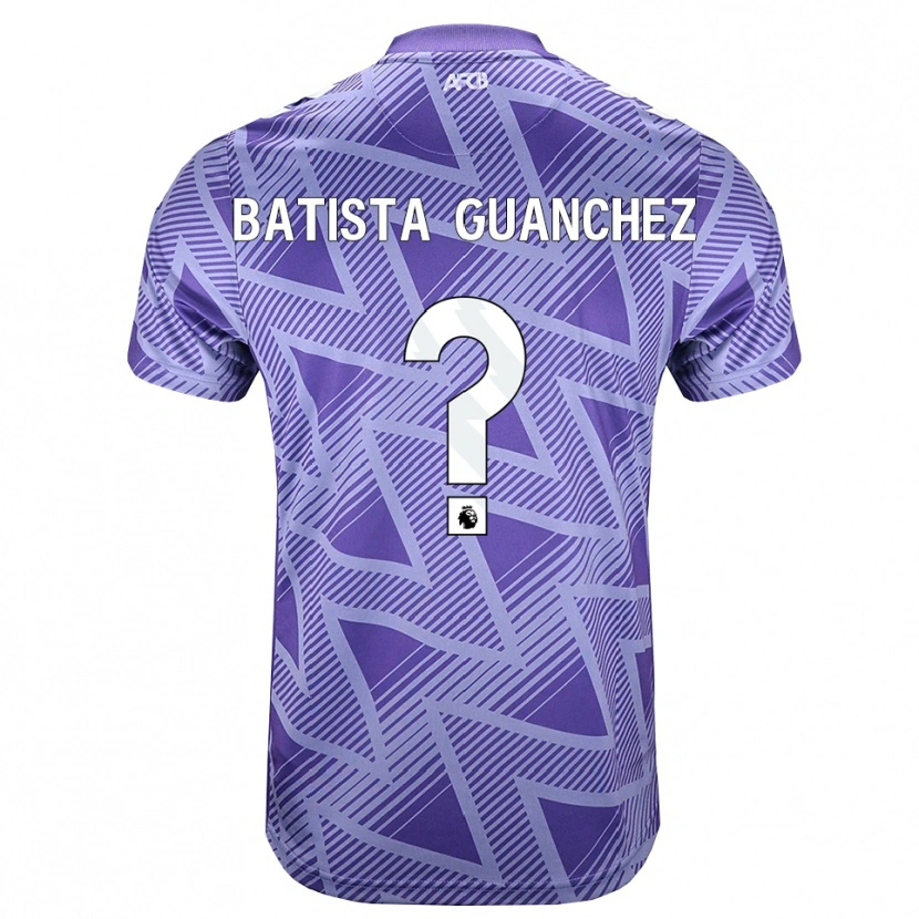 Danxen Män Aidan Batista Guanchez #0 Blek Violettröd Vit Bortatröja Matchtröjor 2026/27 Tröjor T-Tröja