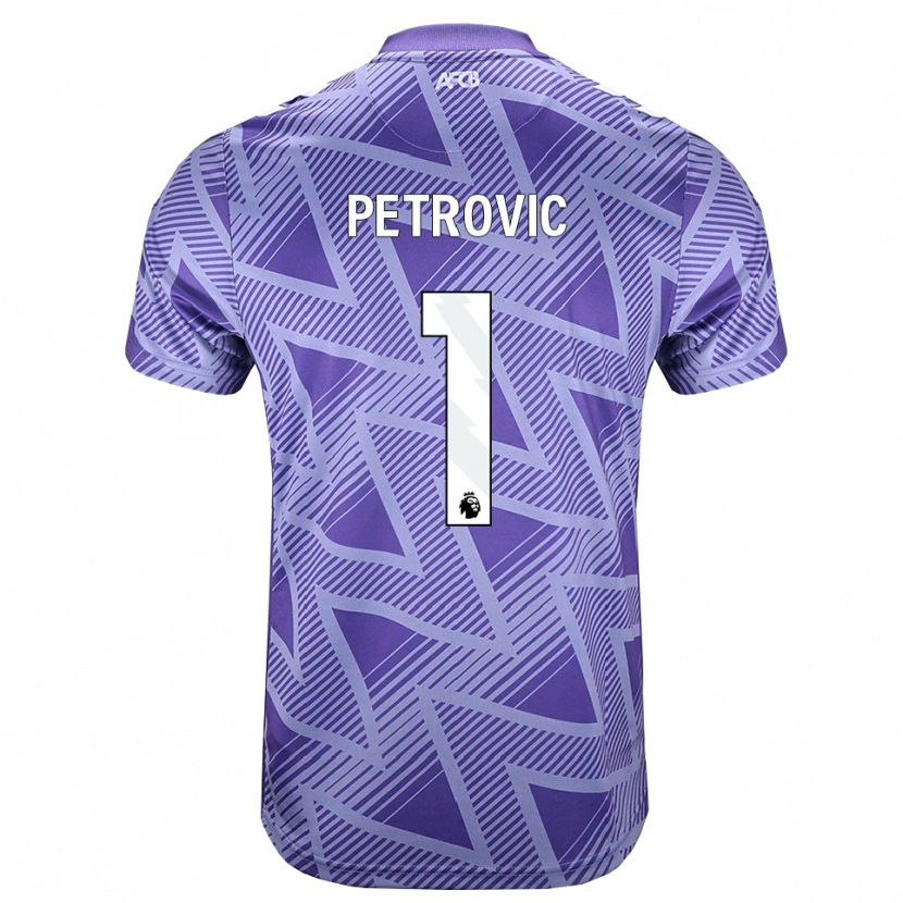 Danxen Män Djordje Petrovic #1 Blek Violettröd Vit Bortatröja Matchtröjor 2026/27 Tröjor T-Tröja