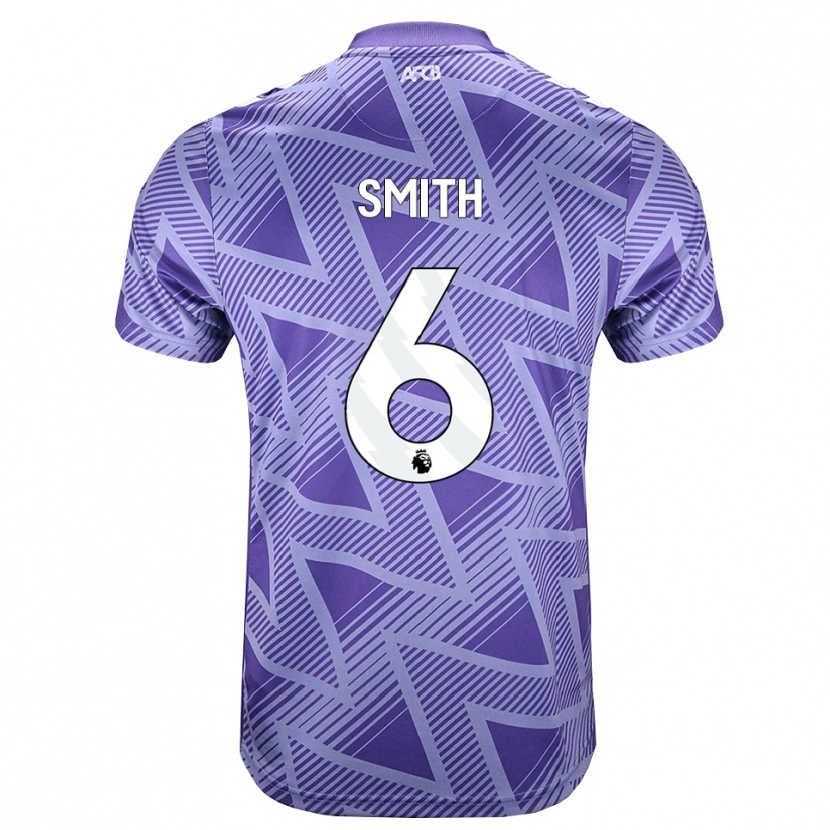 Danxen Män Maisy Smith #6 Blek Violettröd Vit Bortatröja Matchtröjor 2026/27 Tröjor T-Tröja