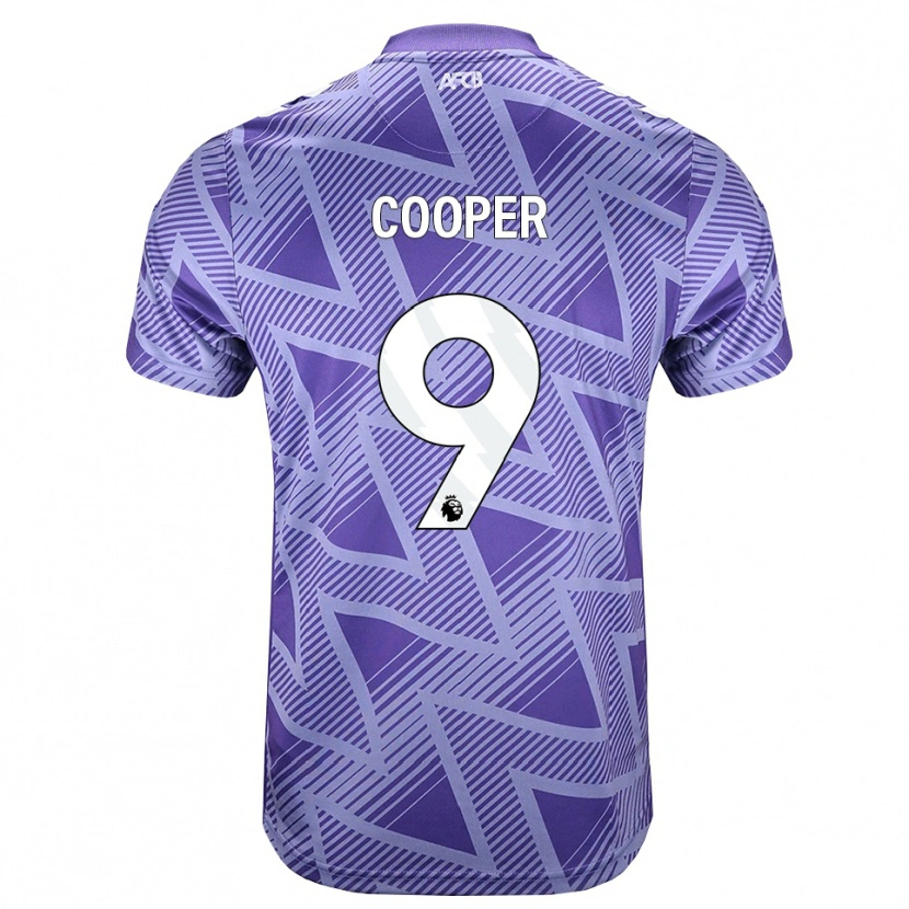 Danxen Män Lucy Cooper #9 Blek Violettröd Vit Bortatröja Matchtröjor 2026/27 Tröjor T-Tröja