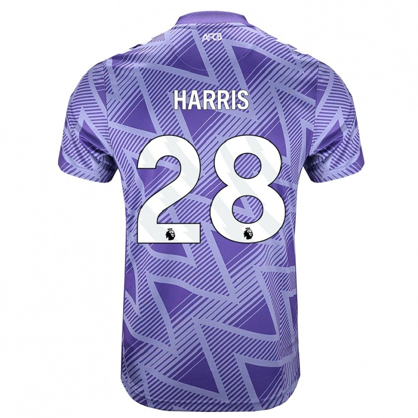 Danxen Män Charlotte Harris #28 Blek Violettröd Vit Bortatröja Matchtröjor 2026/27 Tröjor T-Tröja