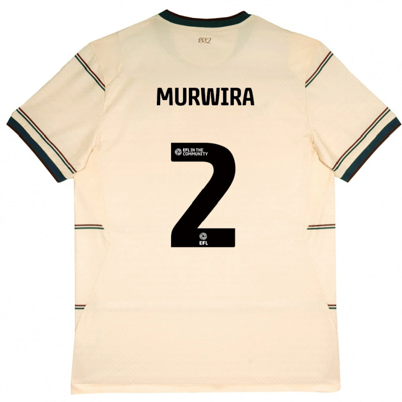 Danxen Män Tadi Murwira #2 Beige Vinröd Bortatröja Matchtröjor 2026/27 Tröjor T-Tröja