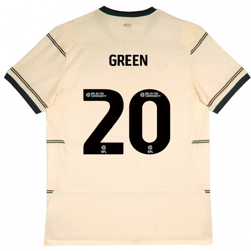 Danxen Män Etienne Green #20 Beige Vinröd Bortatröja Matchtröjor 2026/27 Tröjor T-Tröja