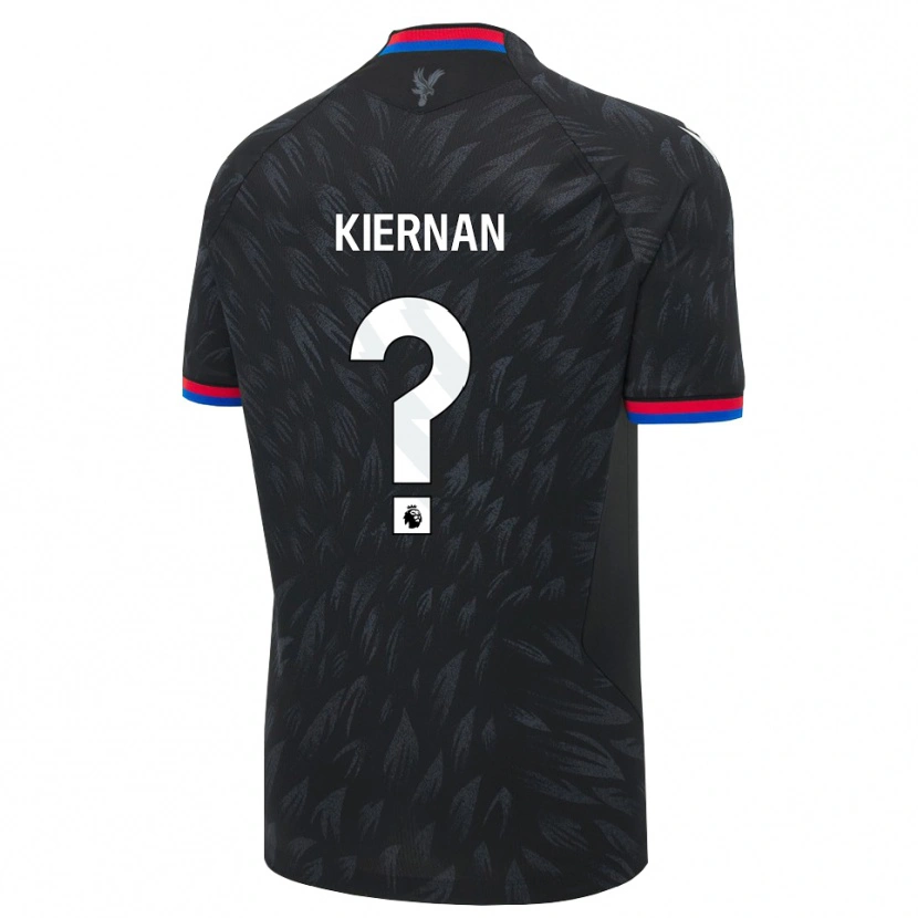 Danxen Män Brendan Kiernan #0 Svart Blå Röd Bortatröja Matchtröjor 2026/27 Tröjor T-Tröja