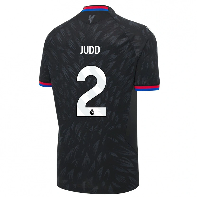 Danxen Män Jasper Judd #2 Svart Blå Röd Bortatröja Matchtröjor 2026/27 Tröjor T-Tröja