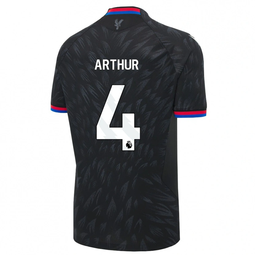Danxen Män Chloe Arthur #4 Svart Blå Röd Bortatröja Matchtröjor 2026/27 Tröjor T-Tröja