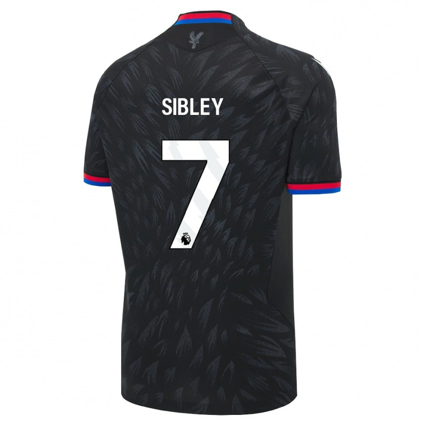 Danxen Män Isabella Sibley #7 Svart Blå Röd Bortatröja Matchtröjor 2026/27 Tröjor T-Tröja
