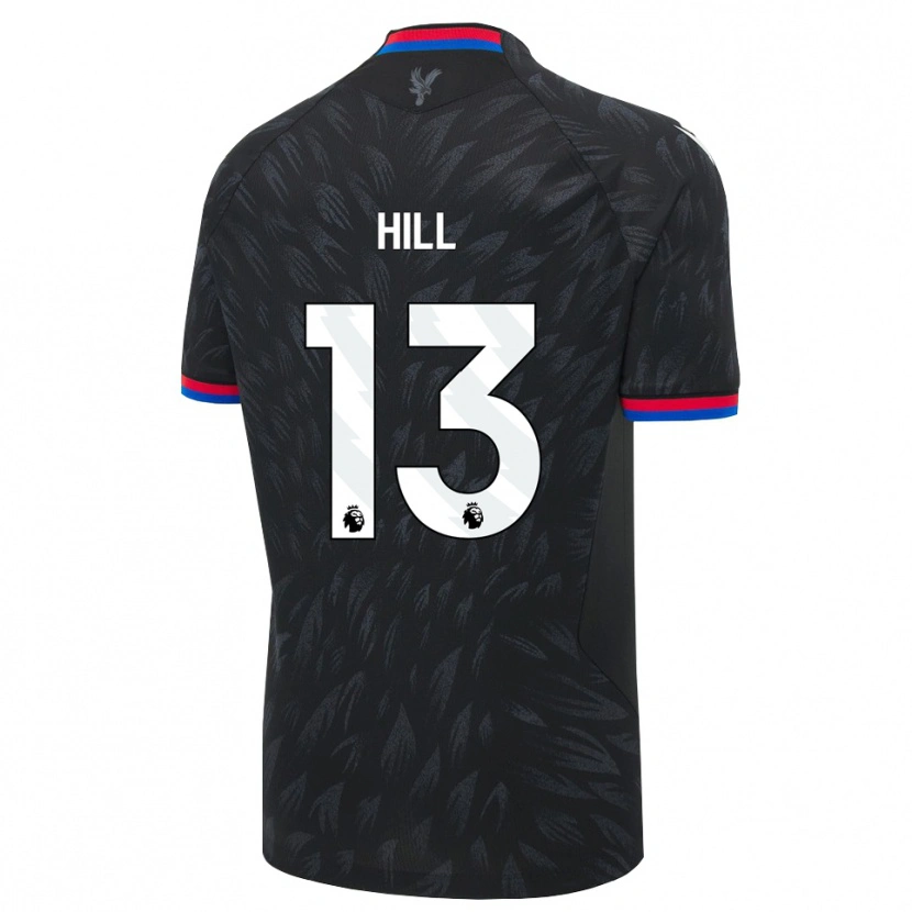 Danxen Män Marcus Hill #13 Svart Blå Röd Bortatröja Matchtröjor 2026/27 Tröjor T-Tröja