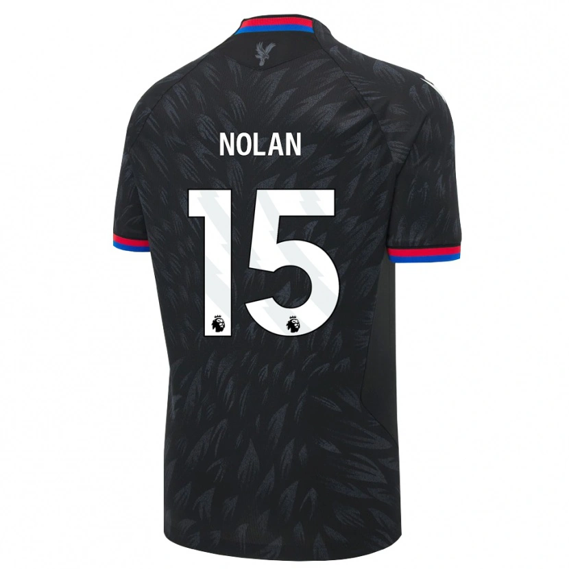 Danxen Män Hayley Nolan #15 Svart Blå Röd Bortatröja Matchtröjor 2026/27 Tröjor T-Tröja