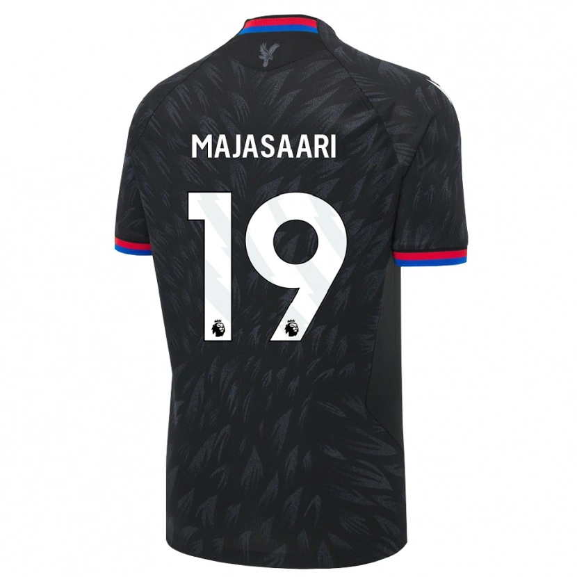 Danxen Män Milla-Maj Majasaari #19 Svart Blå Röd Bortatröja Matchtröjor 2026/27 Tröjor T-Tröja