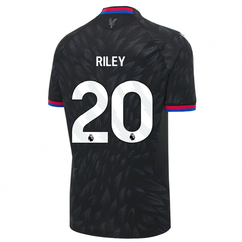 Danxen Män Indiah-Paige Riley #20 Svart Blå Röd Bortatröja Matchtröjor 2026/27 Tröjor T-Tröja