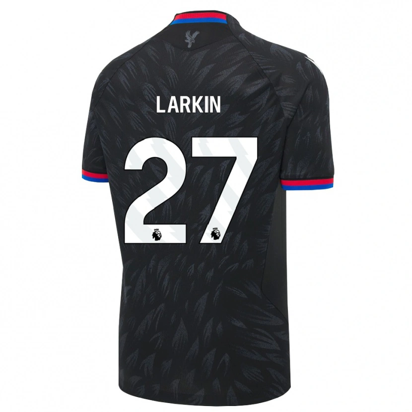 Danxen Män Abbie Larkin #27 Svart Blå Röd Bortatröja Matchtröjor 2026/27 Tröjor T-Tröja