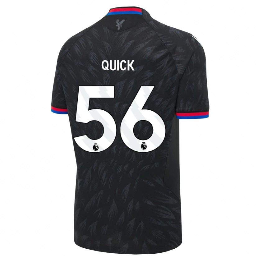 Danxen Män Daniel Quick #56 Svart Blå Röd Bortatröja Matchtröjor 2026/27 Tröjor T-Tröja
