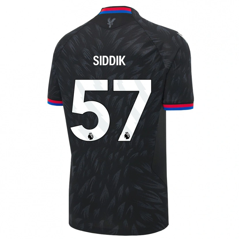 Danxen Män Cardo Siddik #57 Svart Blå Röd Bortatröja Matchtröjor 2026/27 Tröjor T-Tröja