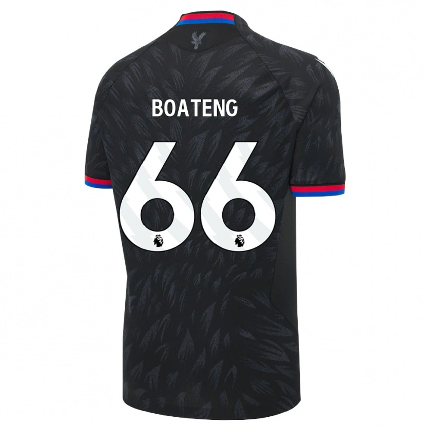 Danxen Män David Boateng #66 Svart Blå Röd Bortatröja Matchtröjor 2026/27 Tröjor T-Tröja