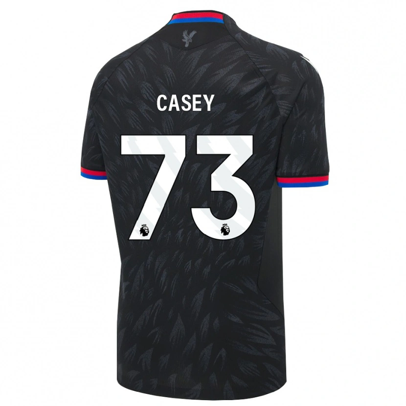 Danxen Män Ben Casey #73 Svart Blå Röd Bortatröja Matchtröjor 2026/27 Tröjor T-Tröja
