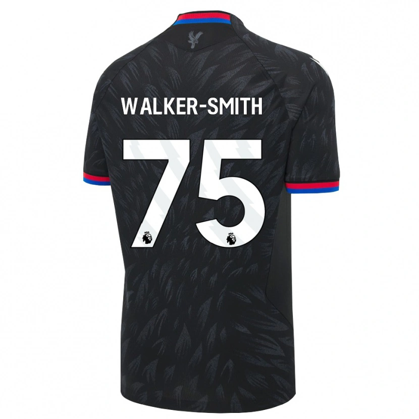 Danxen Män Charlie Walker-Smith #75 Svart Blå Röd Bortatröja Matchtröjor 2026/27 Tröjor T-Tröja