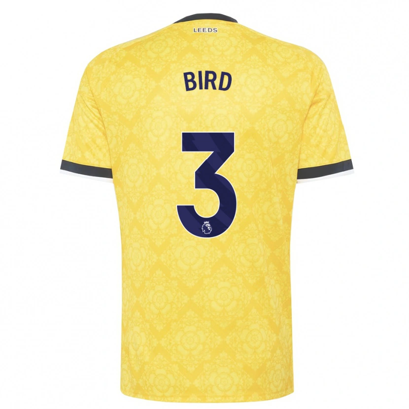 Danxen Män Coban Bird #3 Gul Vit Svart Bortatröja Matchtröjor 2026/27 Tröjor T-Tröja