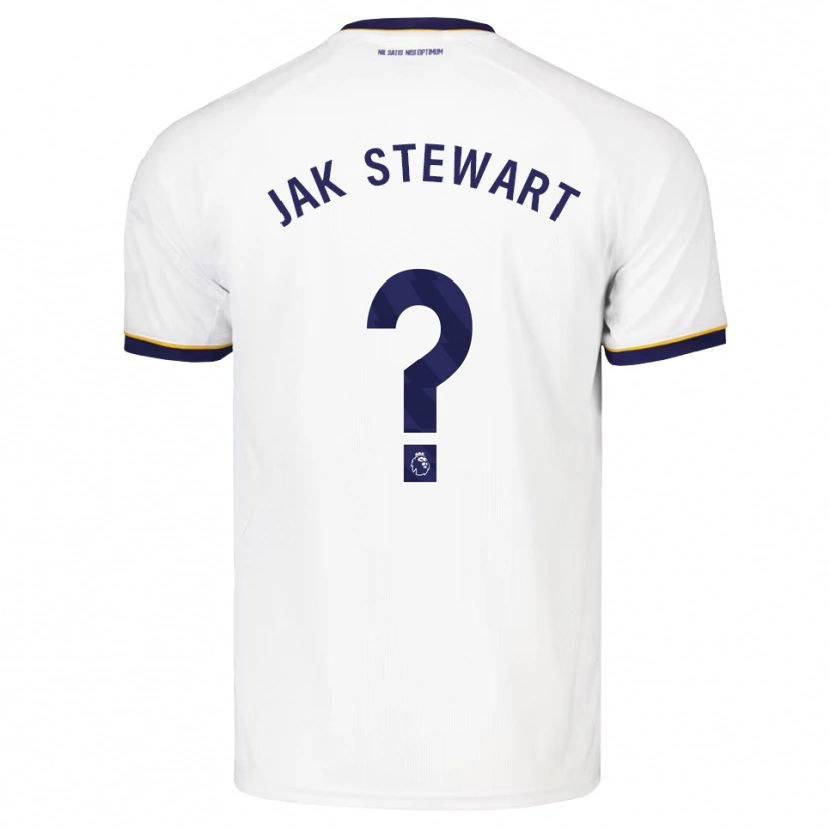 Danxen Män Jak Stewart #0 Midnattsblå Vit Gul Bortatröja Matchtröjor 2026/27 Tröjor T-Tröja