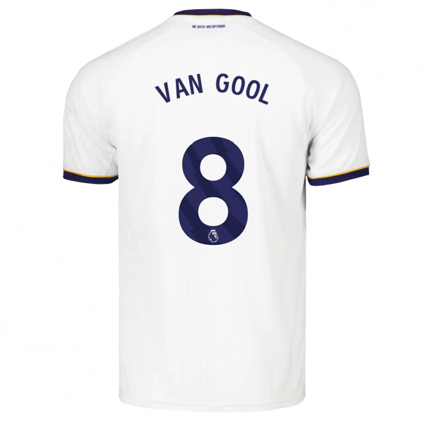 Danxen Män Rosa Van Gool #8 Midnattsblå Vit Gul Bortatröja Matchtröjor 2026/27 Tröjor T-Tröja