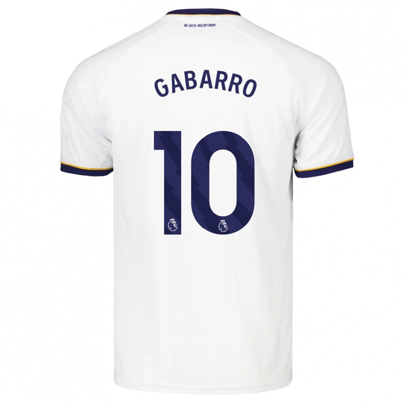 Danxen Män Inma Gabarro #10 Midnattsblå Vit Gul Bortatröja Matchtröjor 2026/27 Tröjor T-Tröja