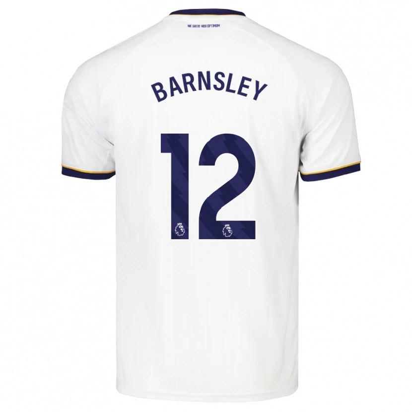 Danxen Män Fraser Barnsley #12 Midnattsblå Vit Gul Bortatröja Matchtröjor 2026/27 Tröjor T-Tröja