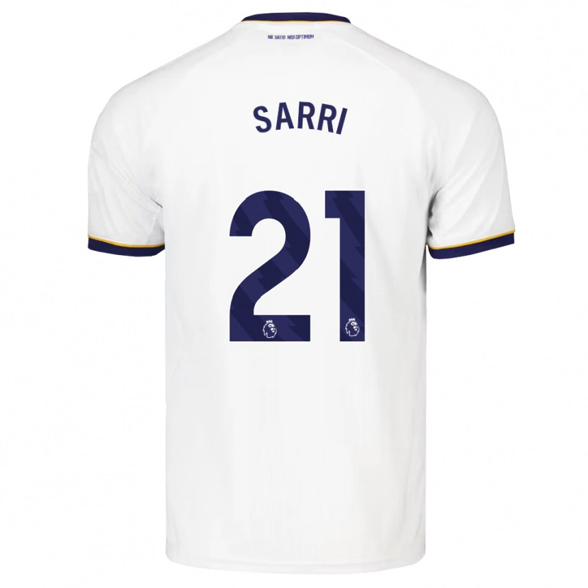 Danxen Män Veatriki Sarri #21 Midnattsblå Vit Gul Bortatröja Matchtröjor 2026/27 Tröjor T-Tröja