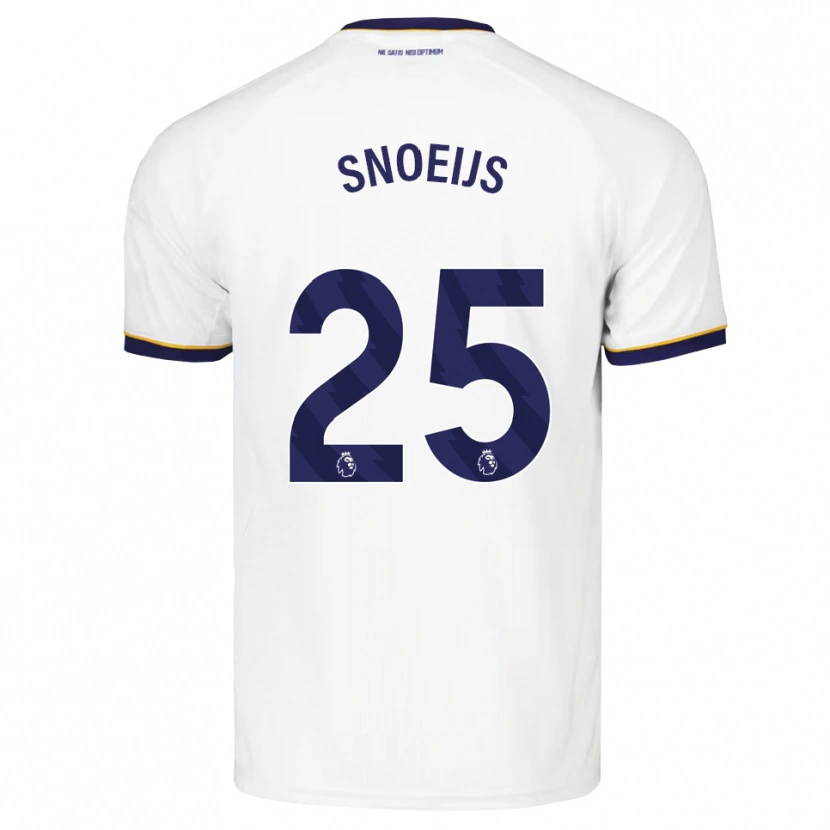 Danxen Män Katja Snoeijs #25 Midnattsblå Vit Gul Bortatröja Matchtröjor 2026/27 Tröjor T-Tröja