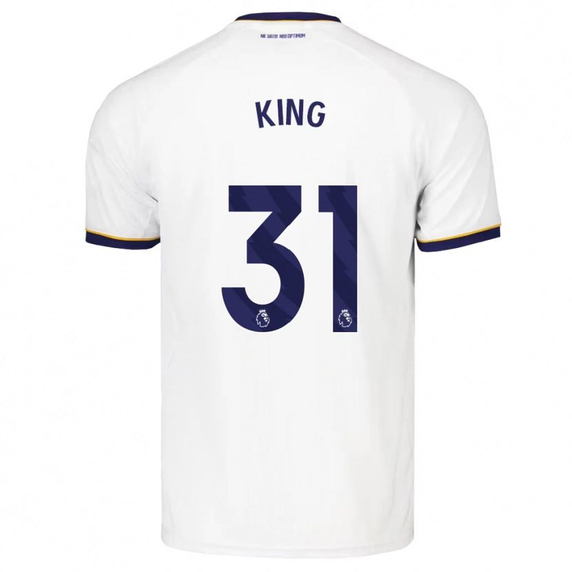 Danxen Män Tom King #31 Midnattsblå Vit Gul Bortatröja Matchtröjor 2026/27 Tröjor T-Tröja