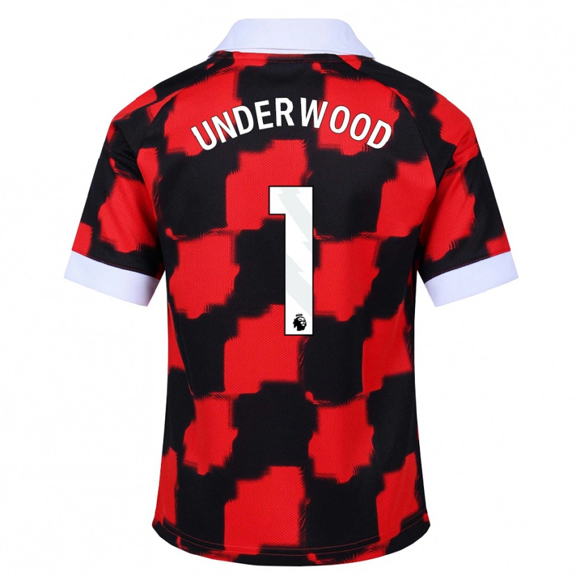 Danxen Män Marco Underwood #1 Röd Vit Svart Bortatröja Matchtröjor 2026/27 Tröjor T-Tröja