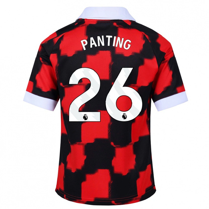 Danxen Män Rachel Panting #26 Röd Vit Svart Bortatröja Matchtröjor 2026/27 Tröjor T-Tröja