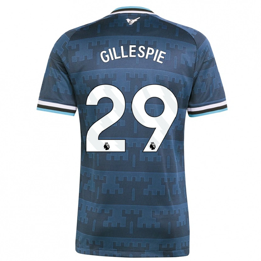 Danxen Män Mark Gillespie #29 Gul Svart Blå Bortatröja Matchtröjor 2026/27 Tröjor T-Tröja