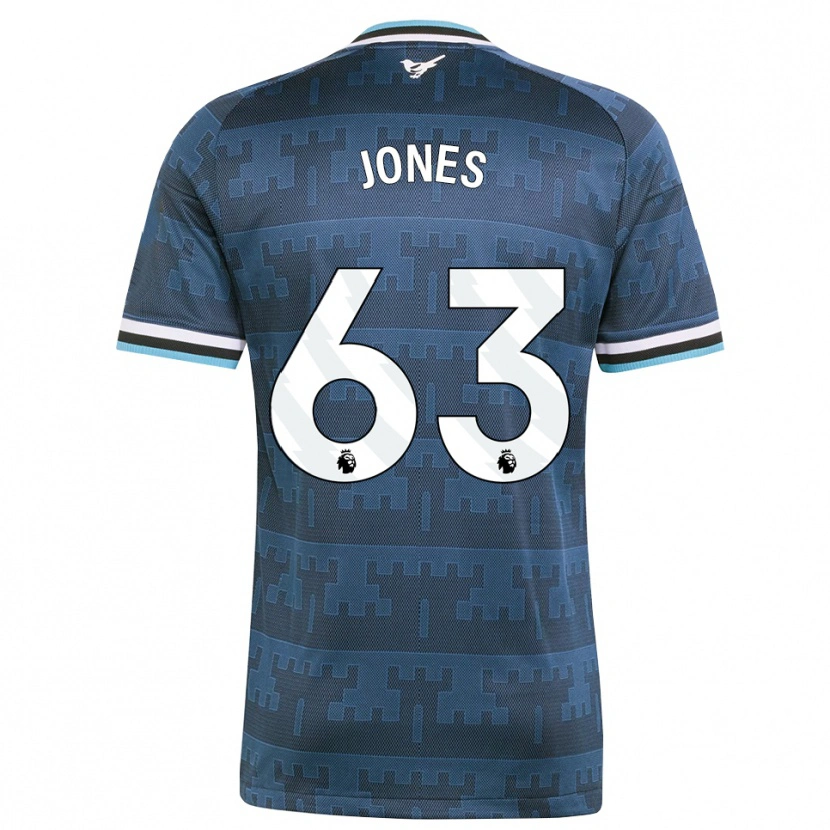 Danxen Män Tyler Jones #63 Gul Svart Blå Bortatröja Matchtröjor 2026/27 Tröjor T-Tröja