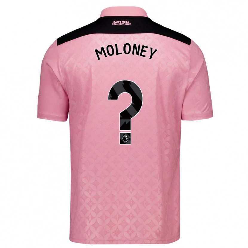 Danxen Män Grace Moloney #0 Ljusrosa Svart Bortatröja Matchtröjor 2026/27 Tröjor T-Tröja